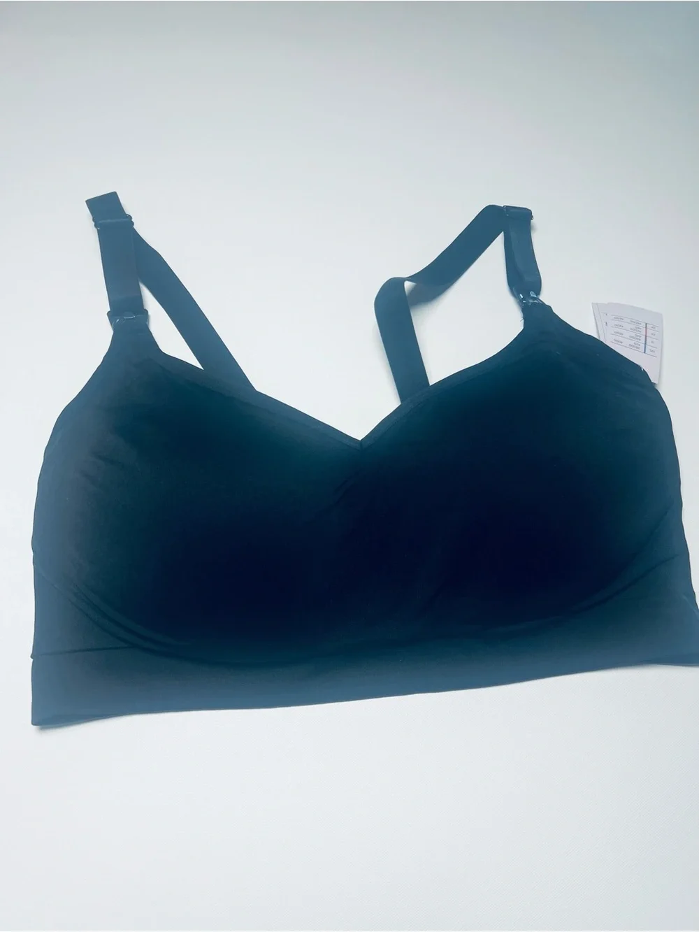 Soft Support Wireless Bralette - Black